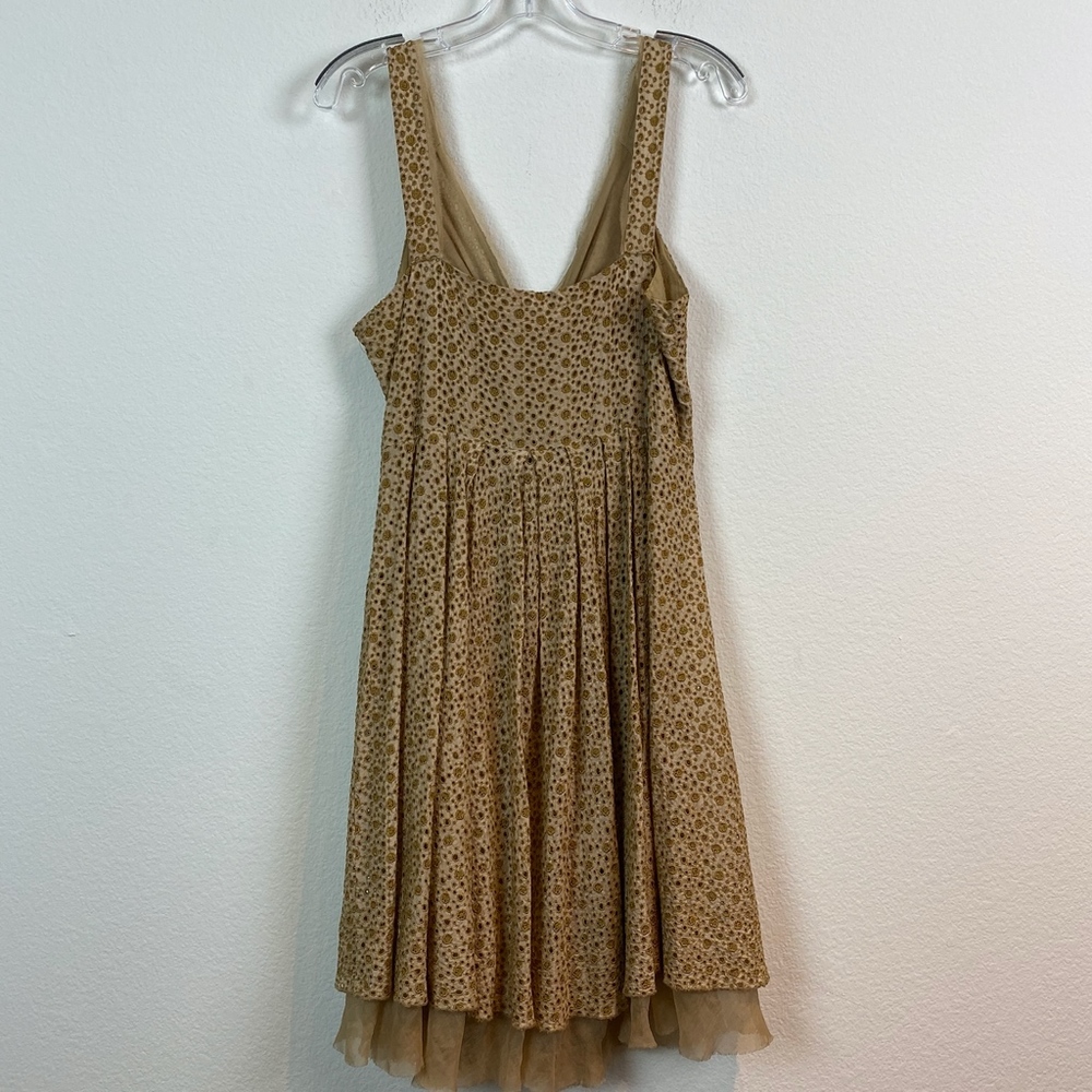 Johnny Was Biya Eyelet V Neck Sleeveless Dress - Picture 7 of 8